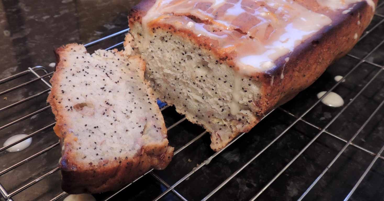 Gluten Free Banana, Clementine & Poppy Seed Loaf