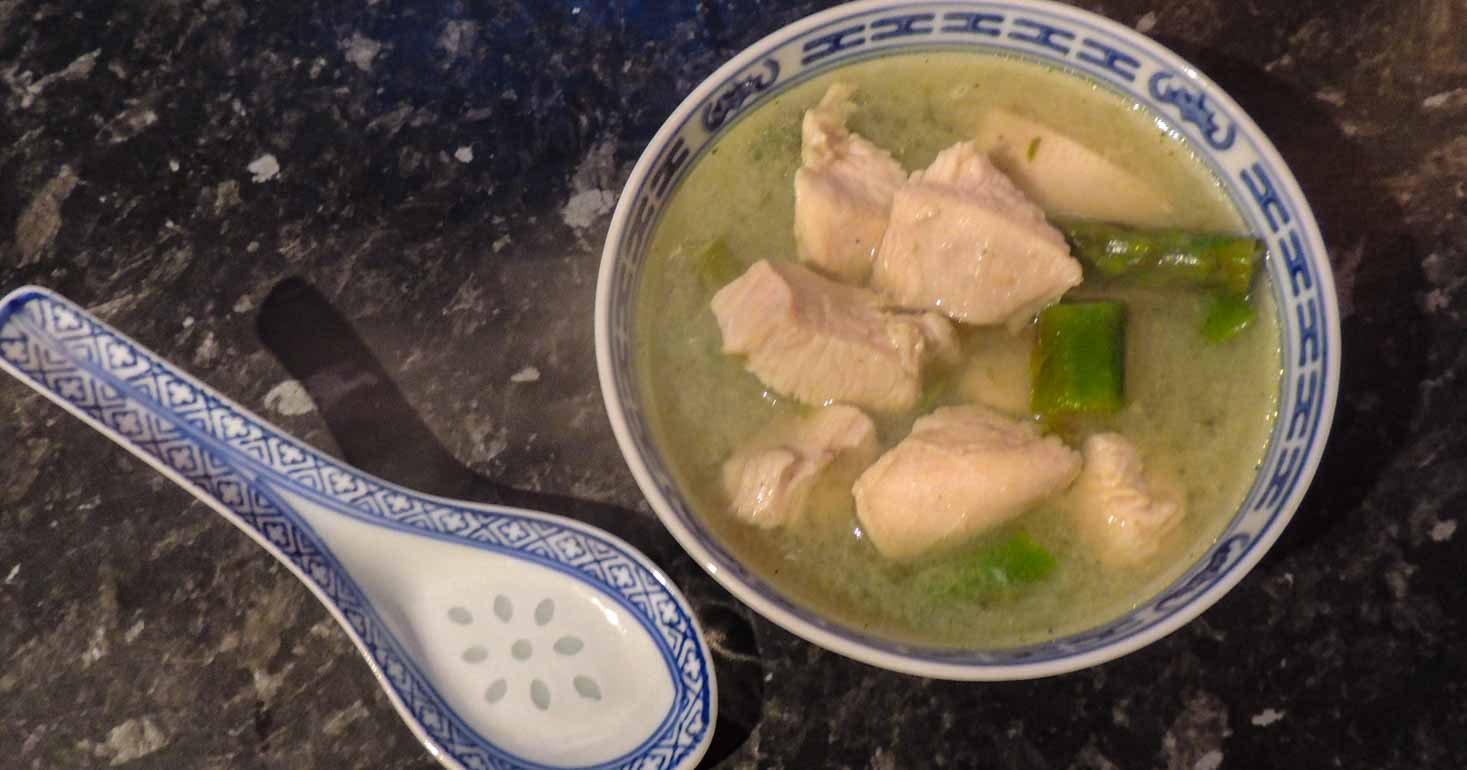 Gluten Free Chicken and Asparagus Soup