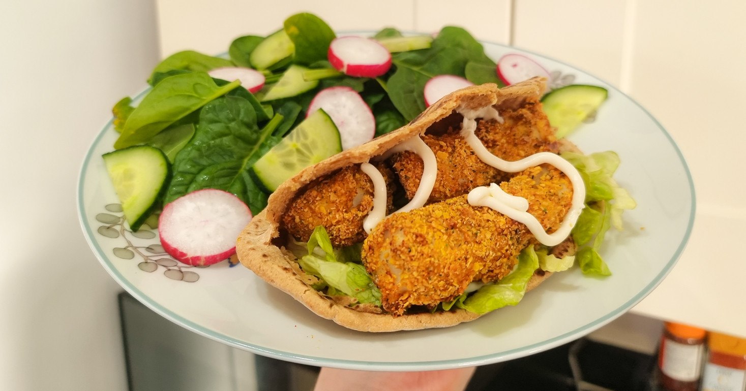 Gluten Free Air Fried Gourmet Cornflake Fish Fingers