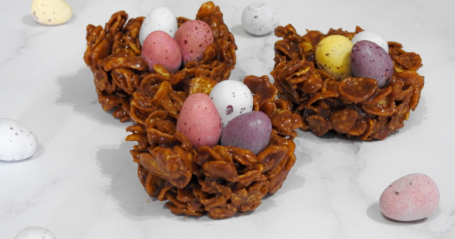 Gluten Free Chocolate Cornflake Easter Nests