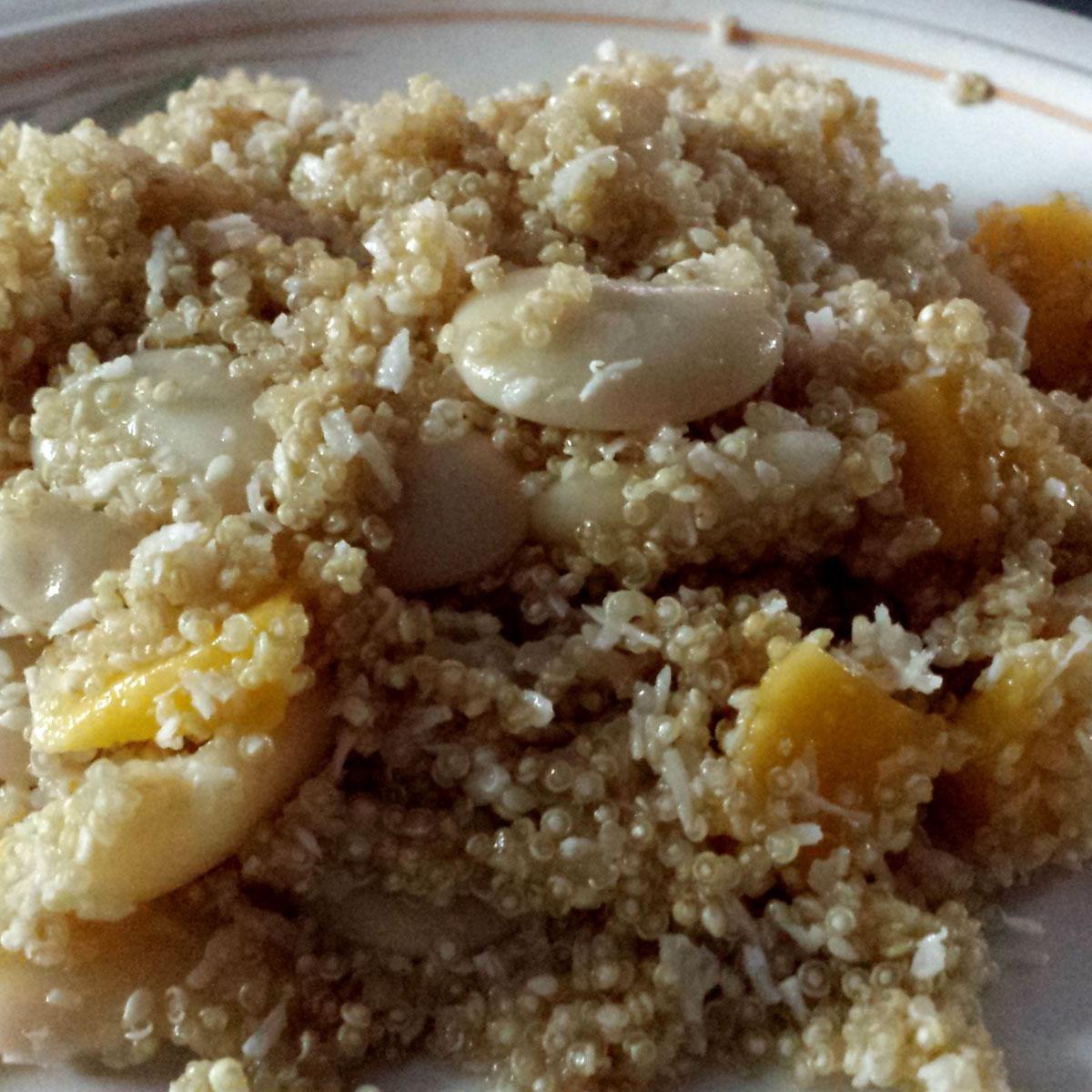 Gluten Free Coconut & Sesame Quinoa