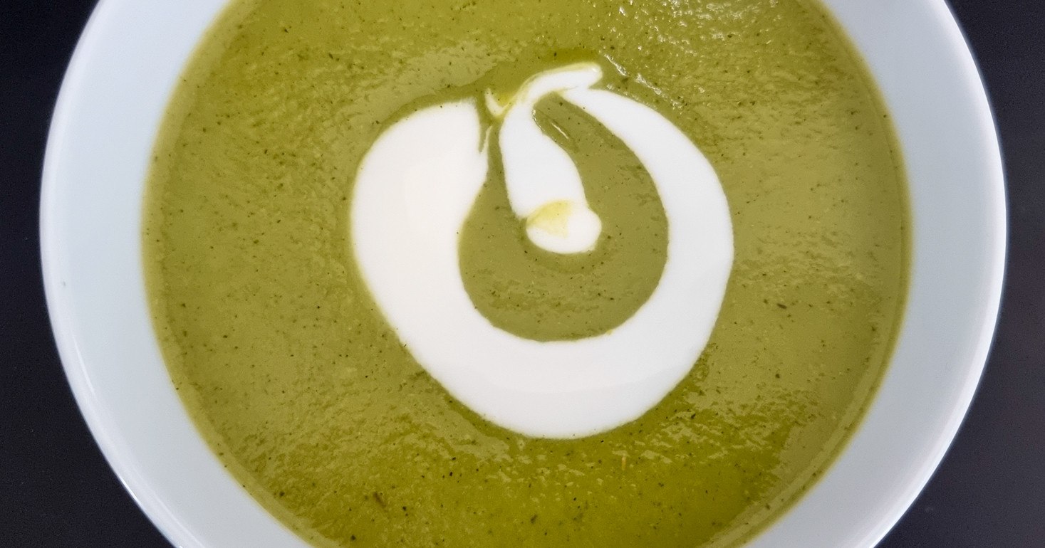 Gluten Free Courgette and Broccoli Soup