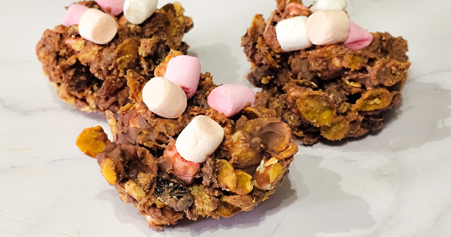 Gluten Free Rocky Road Crispy Cakes