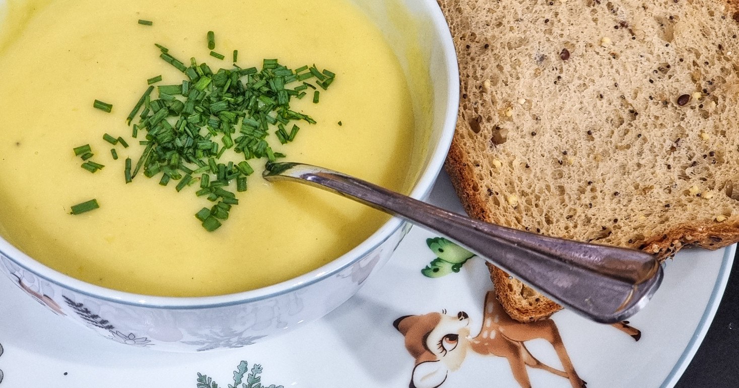 Naturally Gluten Free Creamy Sweetcorn Soup